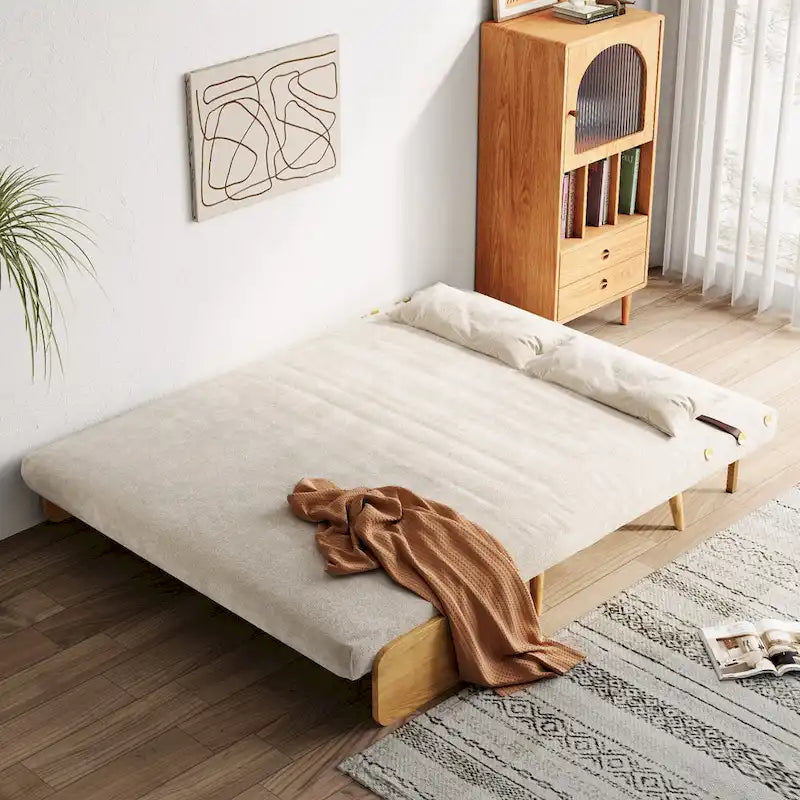 JASIWAY 59.1 Modern Upholstered Sofa Bed