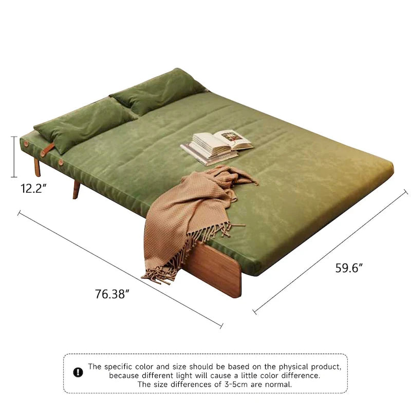 JASIWAY 59.1 Modern Upholstered Sofa Bed