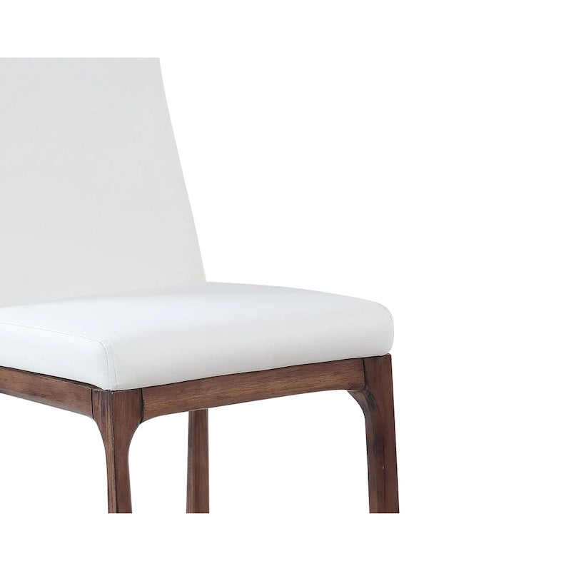 Tabouret de comptoir moderne avec base en bois massif