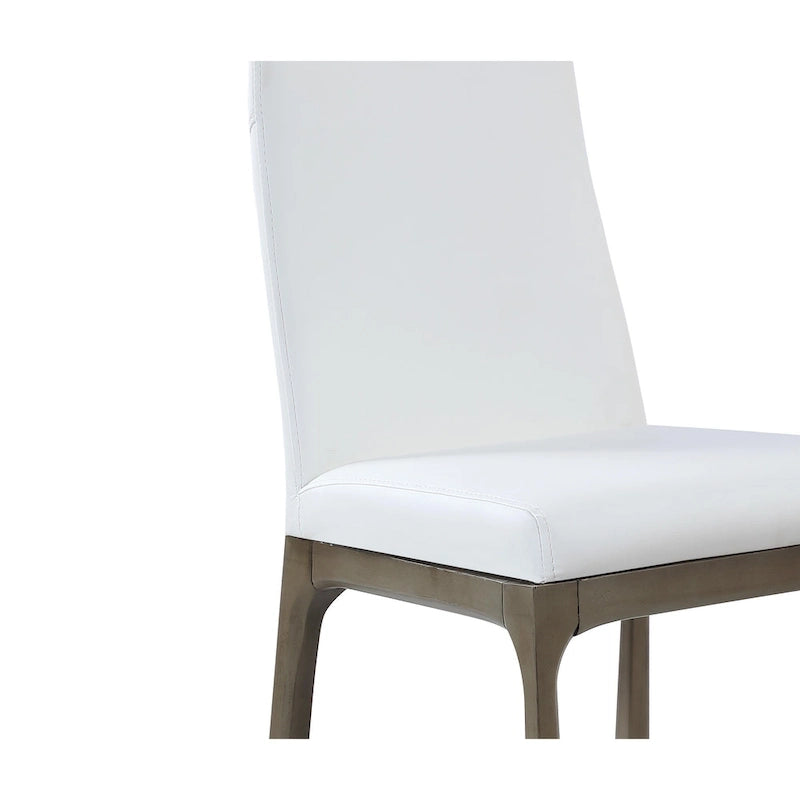Tabouret de comptoir moderne avec base en bois massif
