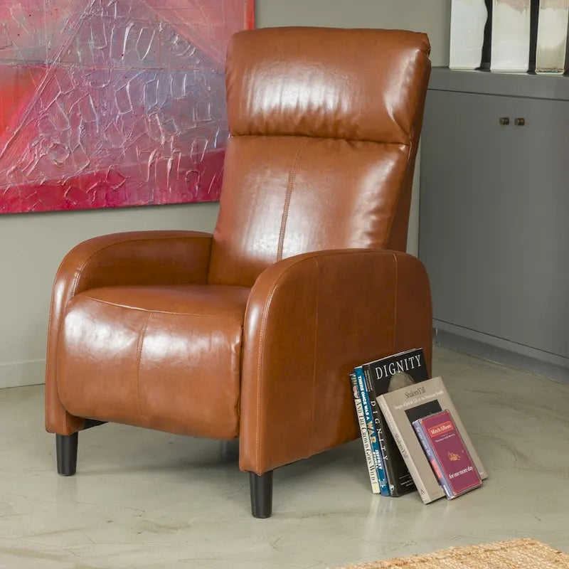 Bonded Leather Power Recliner