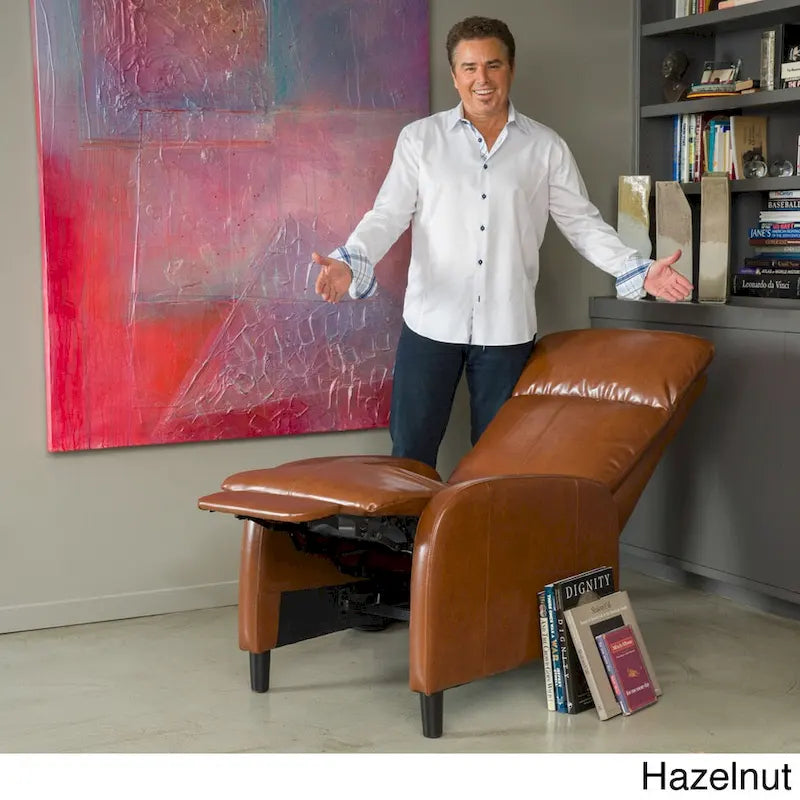 Bonded Leather Power Recliner