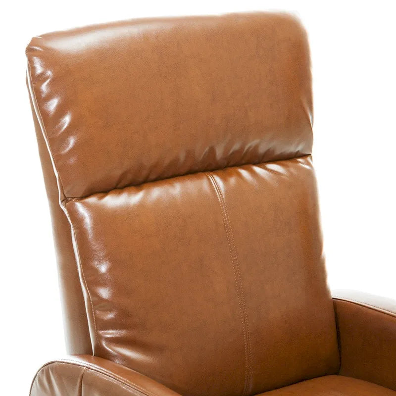 Fauteuil inclinable électrique en cuir reconstitué