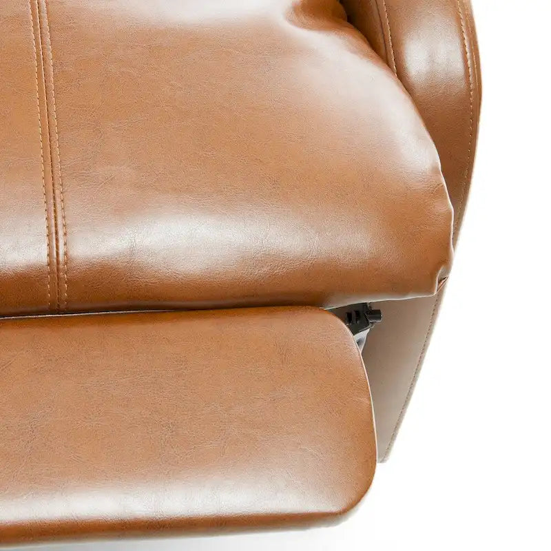 Fauteuil inclinable électrique en cuir reconstitué