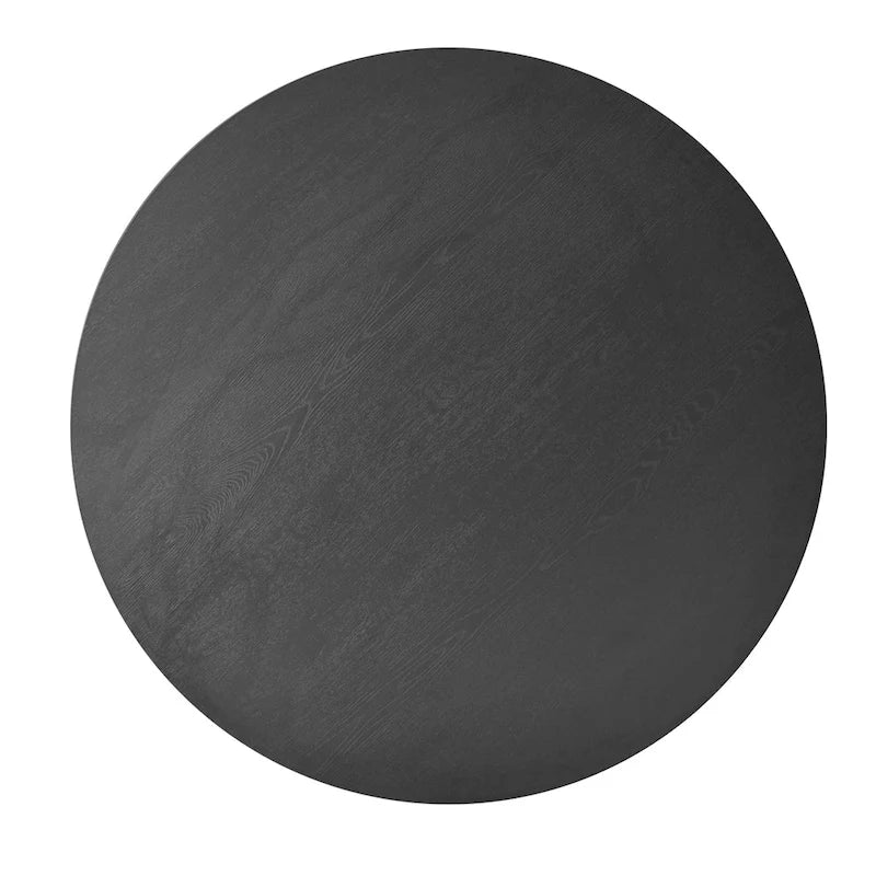 Table à manger ronde 43 po - Noire