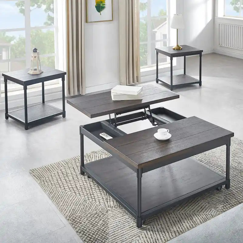 Steve Silver Pattison Lift-Top Square Coffee Table
