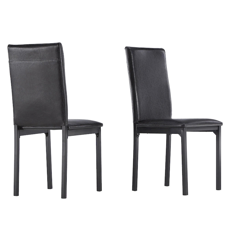 Darcy Faux Marble Top Metal 5-Piece Dining Set by iNSPIRE Q Bold
