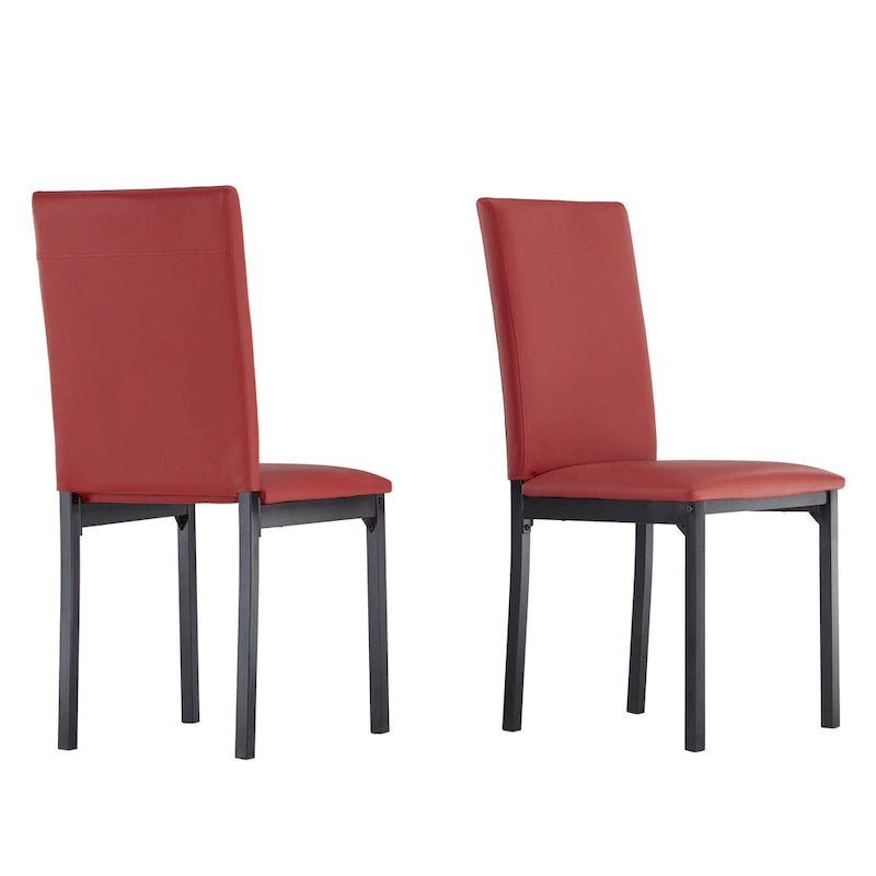 Darcy Faux Marble Top Metal 5-Piece Dining Set by iNSPIRE Q Bold