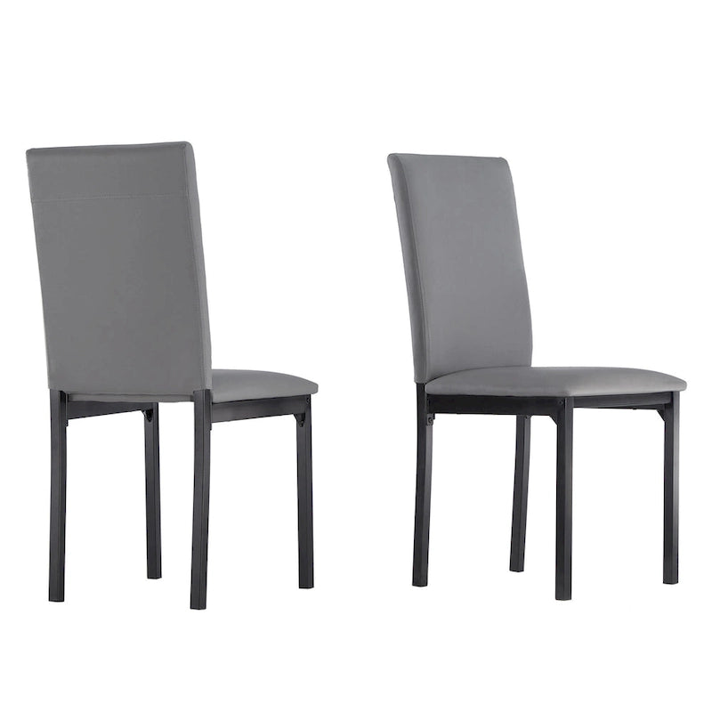 Darcy Faux Marble Top Metal 5-Piece Dining Set by iNSPIRE Q Bold