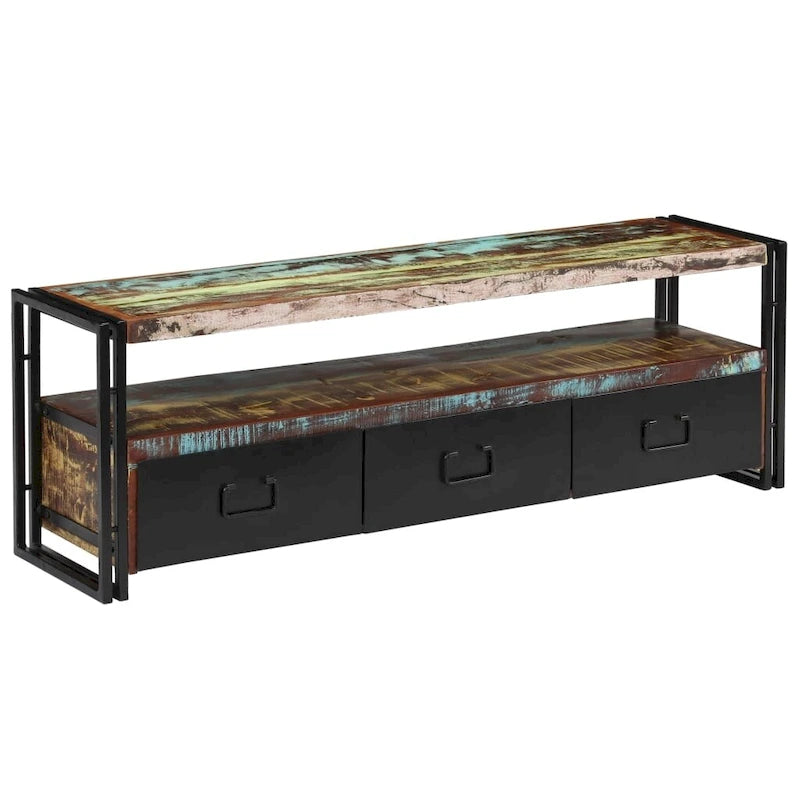 Meuble TV Console TV Buffet Meuble TV Meuble de divertissement à domicile Armoire - 47,2x11,8x15,7