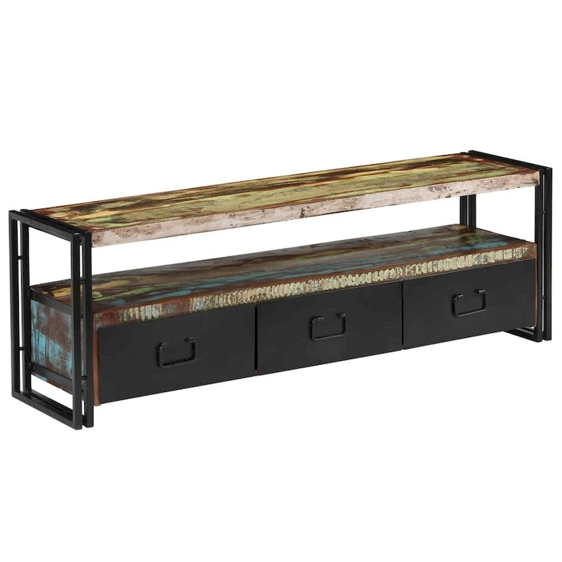 Meuble TV Console TV Buffet Meuble TV Meuble de divertissement à domicile Armoire - 47,2x11,8x15,7