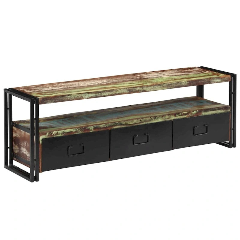 Meuble TV Console TV Buffet Meuble TV Meuble de divertissement à domicile Armoire - 47,2x11,8x15,7