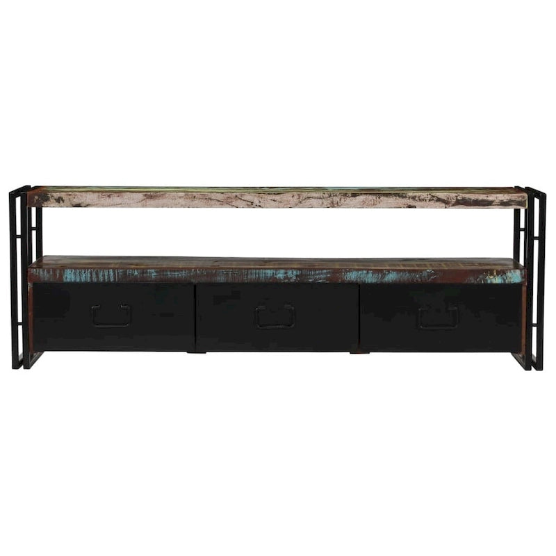 Meuble TV Console TV Buffet Meuble TV Meuble de divertissement à domicile Armoire - 47,2x11,8x15,7