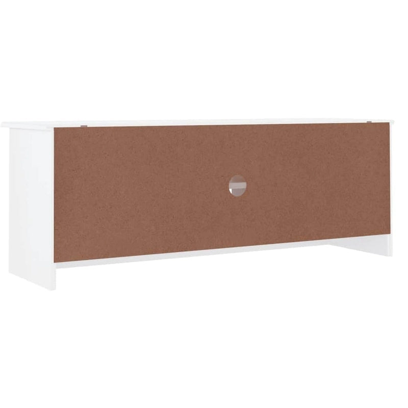 Meuble TV en pin massif - 44,1 x 13,8 x 16,1