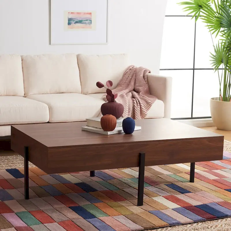 SAFAVIEH Tawnee Coffee Table - 47 W x 30 D x 16 H - 47Wx30Dx16H