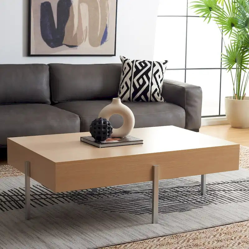 SAFAVIEH Tawnee Coffee Table - 47 W x 30 D x 16 H - 47Wx30Dx16H