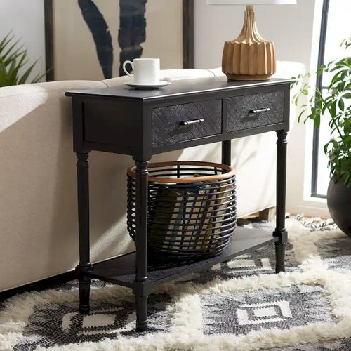 2-Drawer Console Table - 36W x 13D x 30H