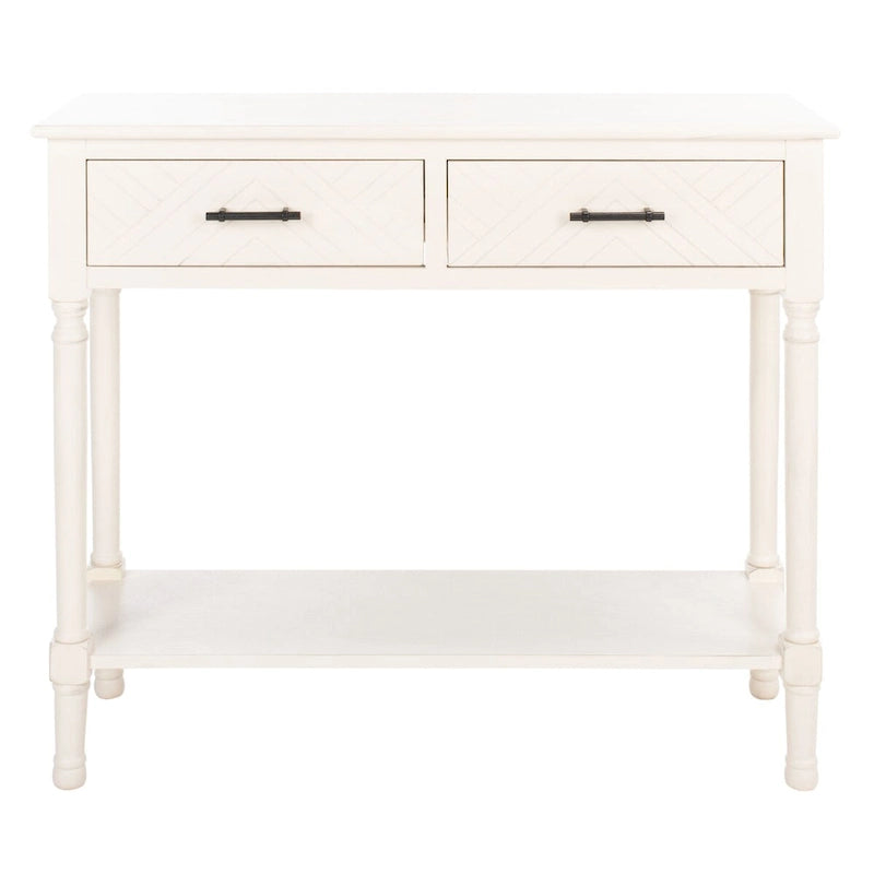 Console 2 tiroirs – 36 larg. x 13 prof. x 30 haut.