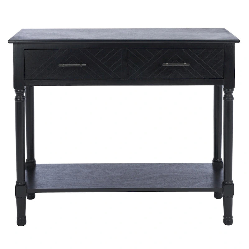 Console 2 tiroirs – 36 larg. x 13 prof. x 30 haut.