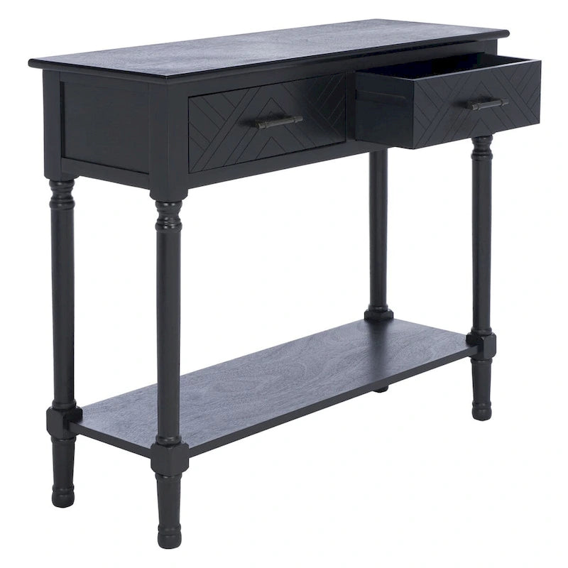Console 2 tiroirs – 36 larg. x 13 prof. x 30 haut.