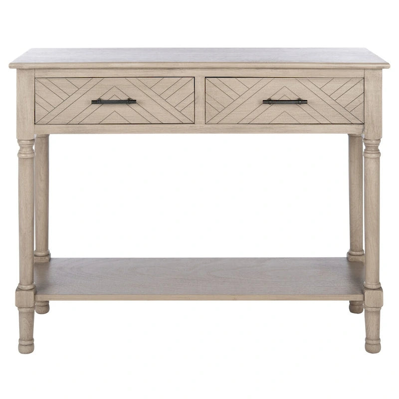 Console 2 tiroirs – 36 larg. x 13 prof. x 30 haut.