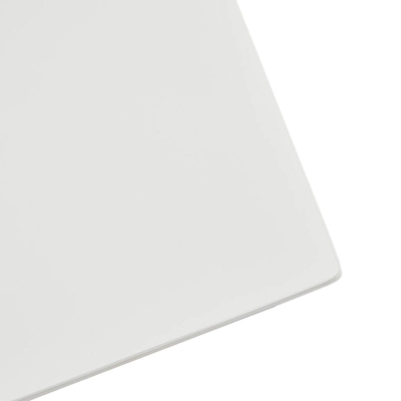 Modern End Table with Bottom Shelf - 24W x 24D x 22H