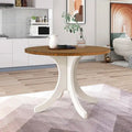 Table à manger ronde de 42 po - Style Mid-Century, 4 places