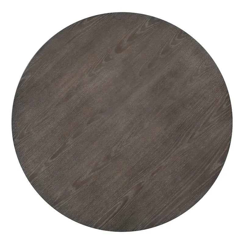 Table à manger ronde de 42 po - Style Mid-Century, 4 places