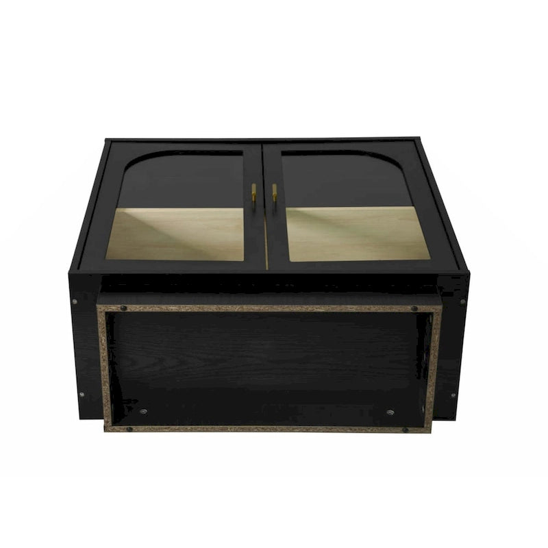 Meuble de rangement avec porte en acrylique pour salon, salle à manger, bureau
