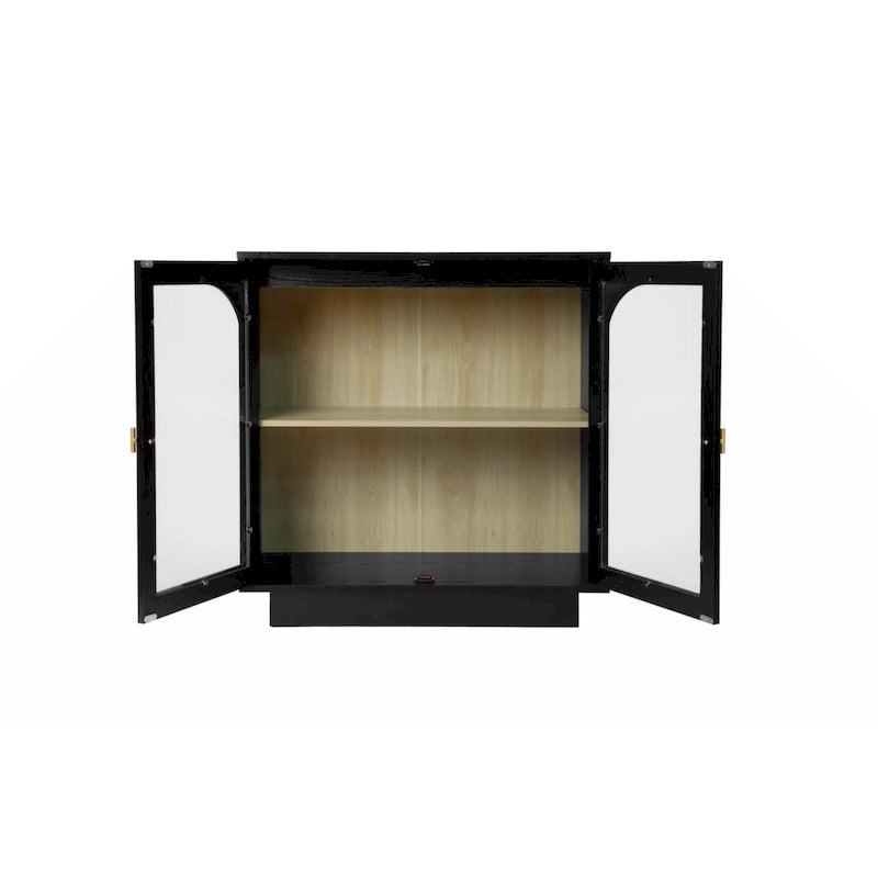 Meuble de rangement avec porte en acrylique pour salon, salle à manger, bureau