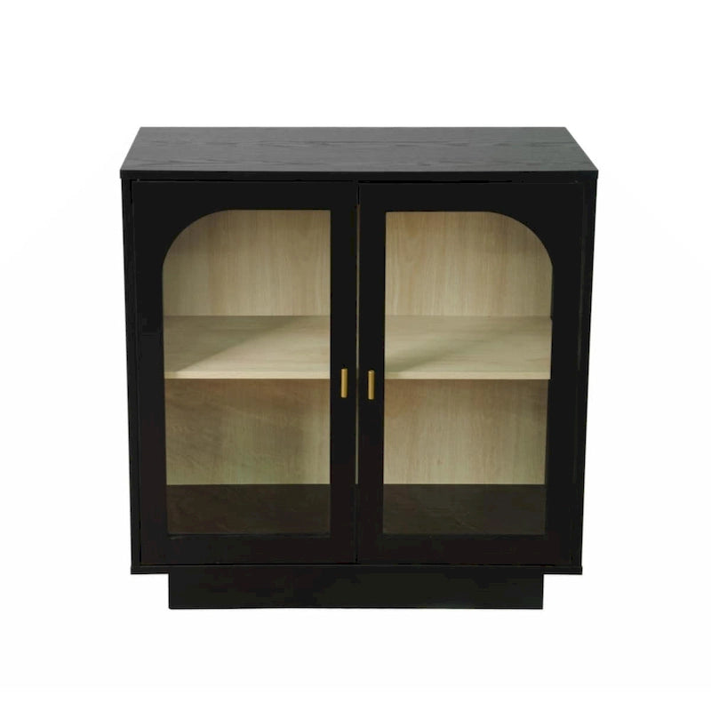 Meuble de rangement avec porte en acrylique pour salon, salle à manger, bureau