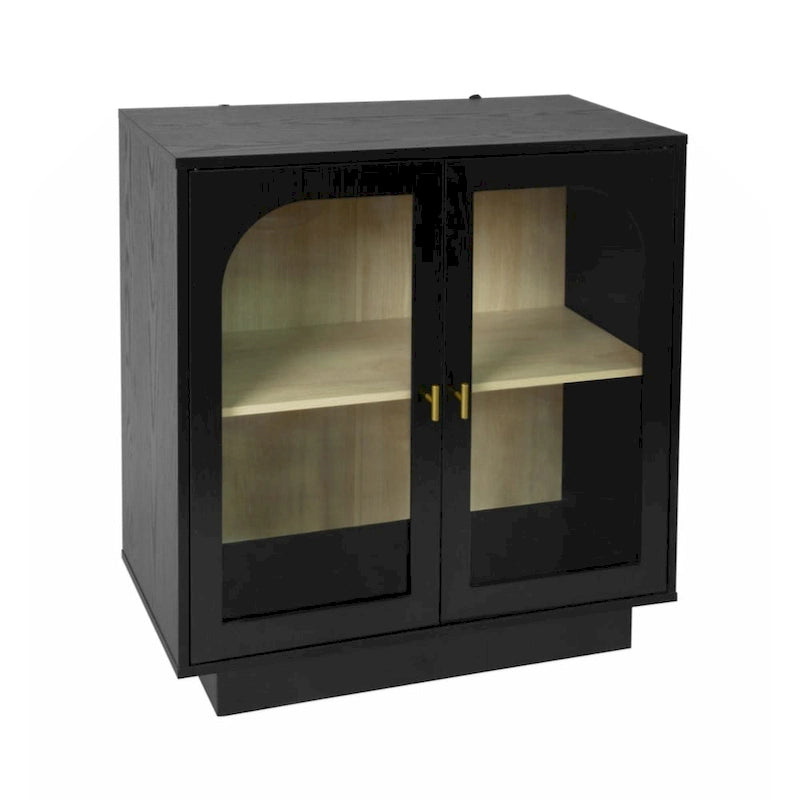 Meuble de rangement avec porte en acrylique pour salon, salle à manger, bureau