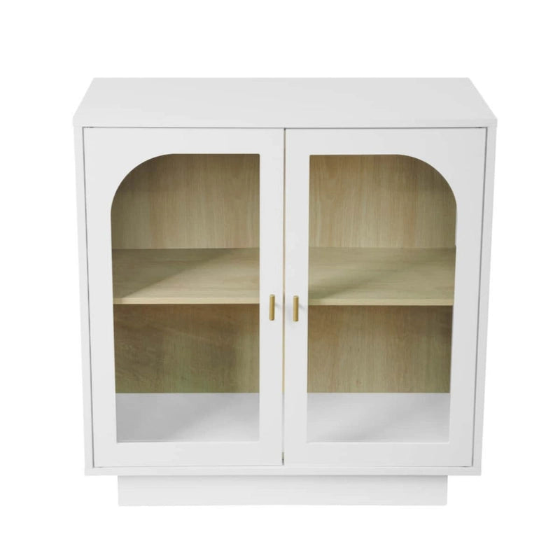 Meuble de rangement avec porte en acrylique pour salon, salle à manger, bureau