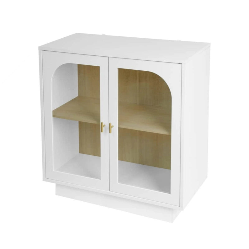 Meuble de rangement avec porte en acrylique pour salon, salle à manger, bureau