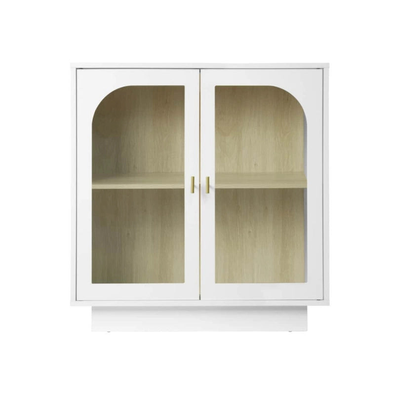 Meuble de rangement avec porte en acrylique pour salon, salle à manger, bureau