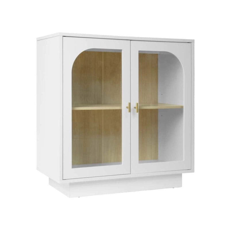 Meuble de rangement avec porte en acrylique pour salon, salle à manger, bureau