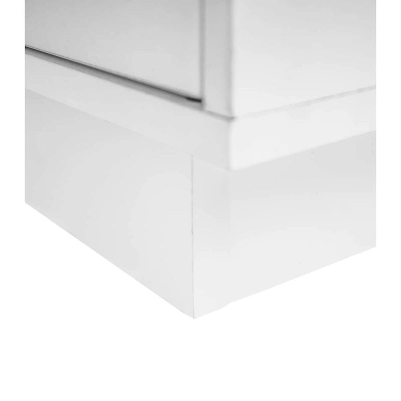 Meuble de rangement avec porte en acrylique pour salon, salle à manger, bureau