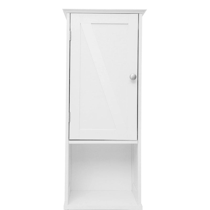 Freestanding Bathroom Tall Linen Tower Storage Organizer with Shelves