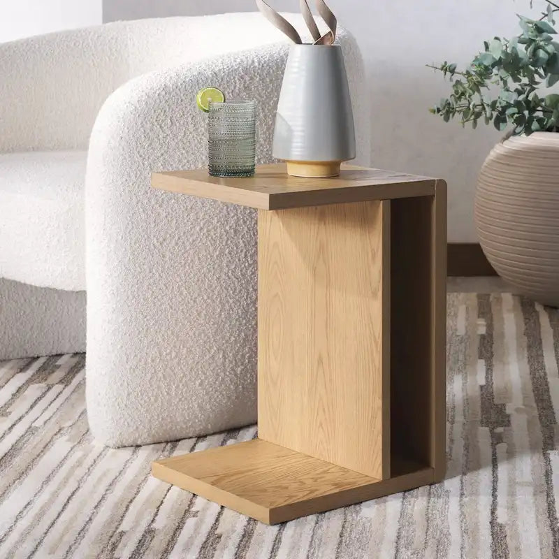 SAFAVIEH Couture Kassia Wood C Table - 14Wx13Dx20H