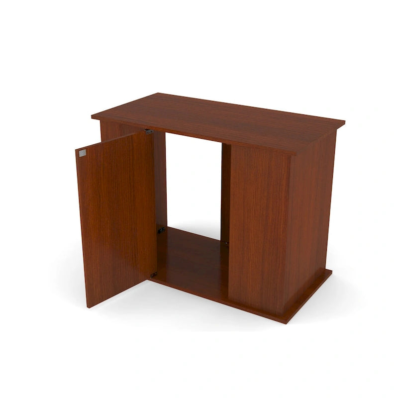 Meuble d'aquarium 190/245 litres Serene Cherry avec rangement fermé